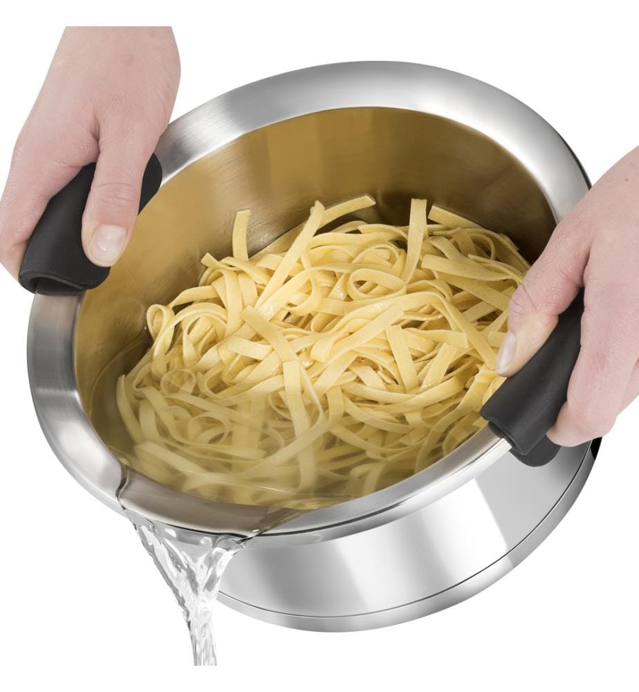 Casseruola Ycône 24 cm - Argento