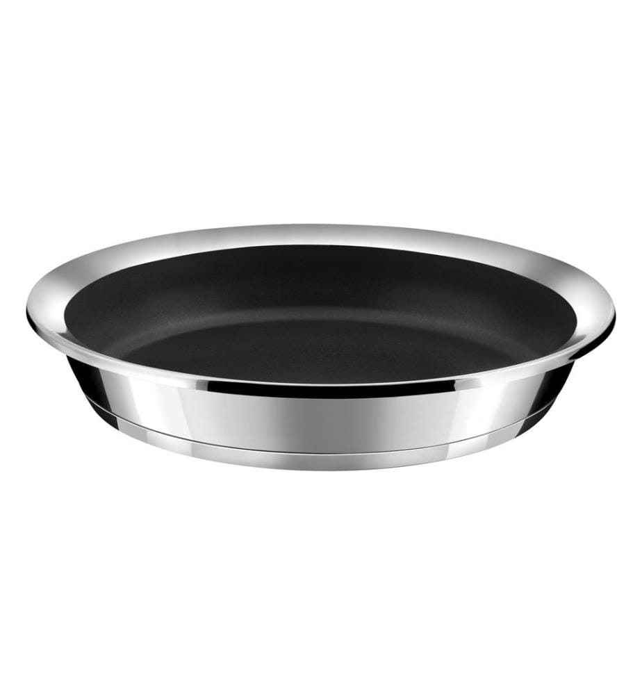 Padella in acciaio inox rivestita Greblon C3 da 28 cm Ycône