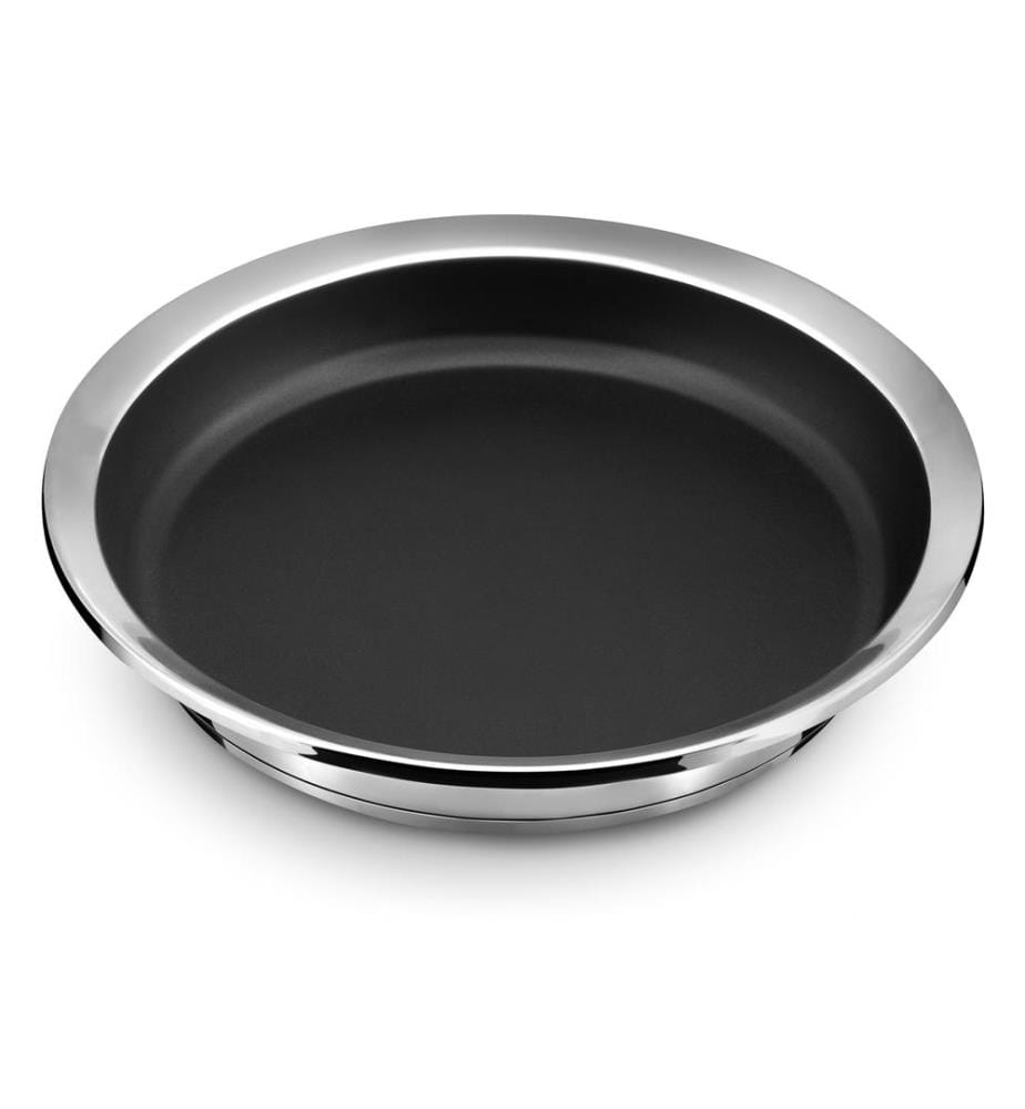 Padella in acciaio inox rivestita Greblon C3 da 28 cm Ycône