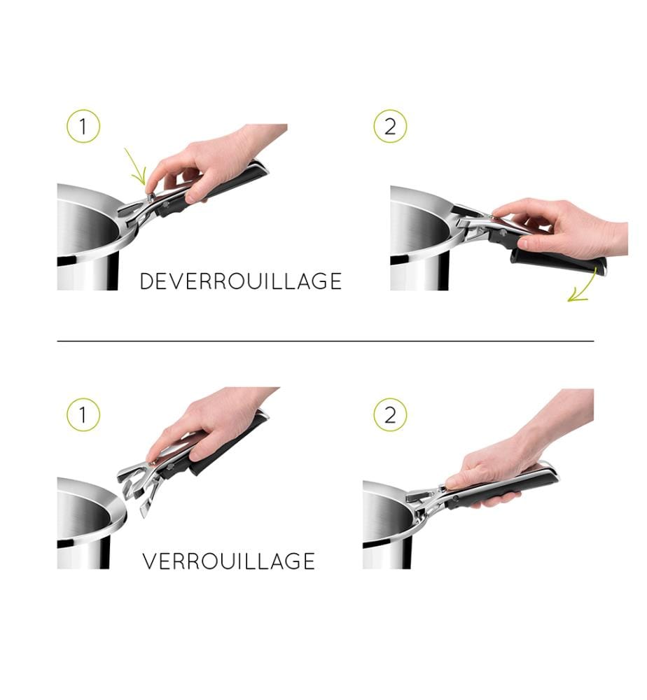 Manico smontabile Smartlock Ycône