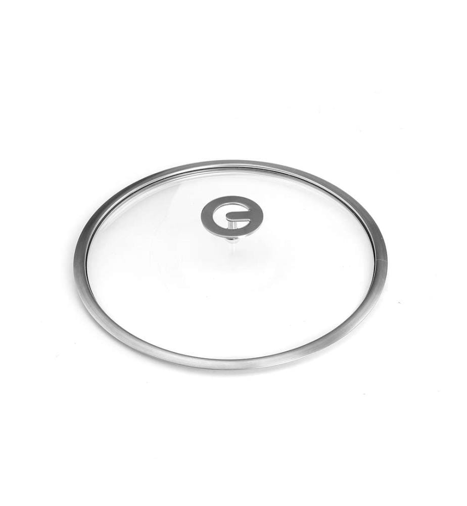 Malice - Wok da 28 cm con rivestimento in ceramica, coperchio e manico neri