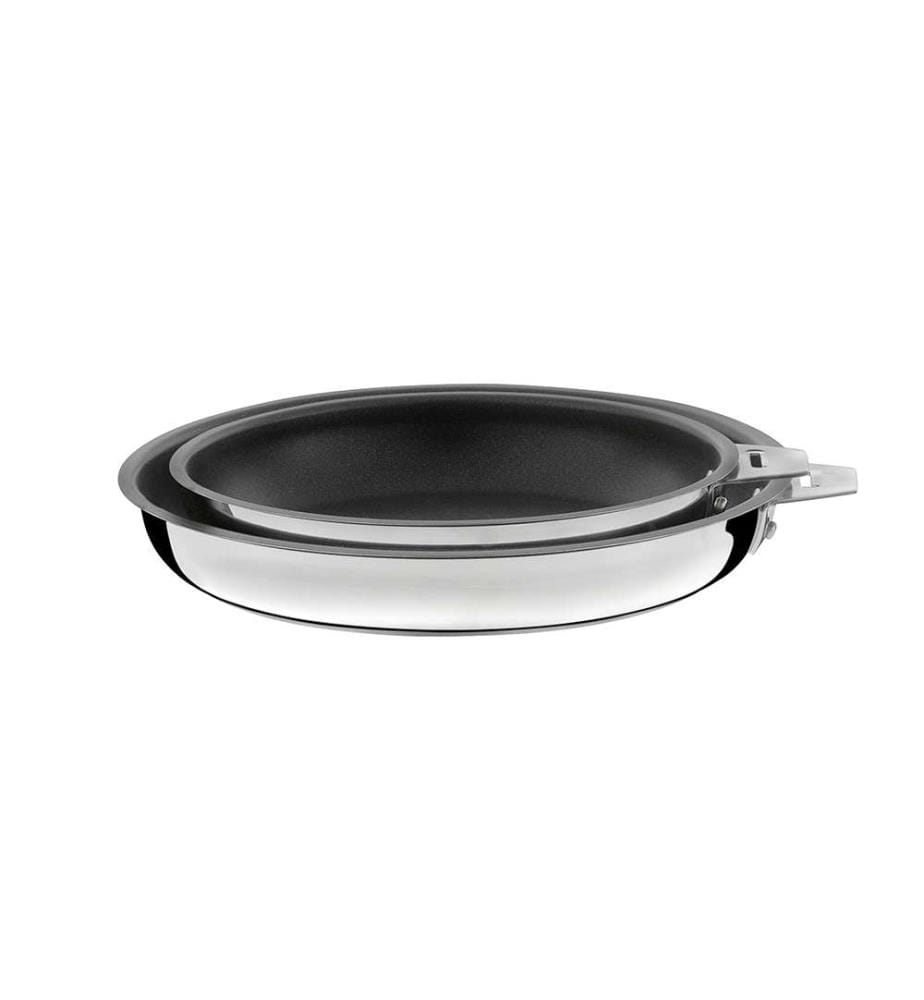 Malice - Set di 6 pezzi - 3 pentole, 2 padelle rivestite in ceramica e 1 manico nero