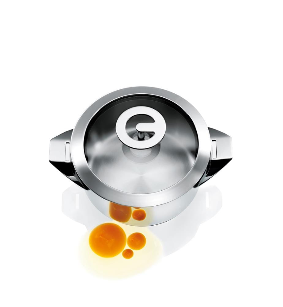 Coperchio universale da 20 cm in vetro temperato e acciaio inox