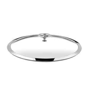 Coperchio 24 cm in vetro temperato e acciaio inox Universale
