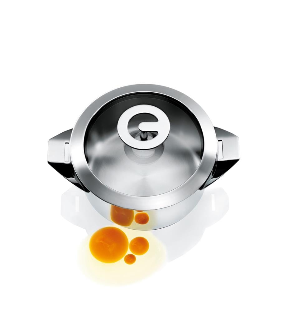 Coperchio 24 cm in vetro temperato e acciaio inox Universale