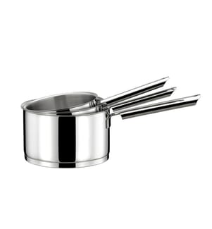 Set di 3 pentole in acciaio inox 16/18/20 cm Elysée