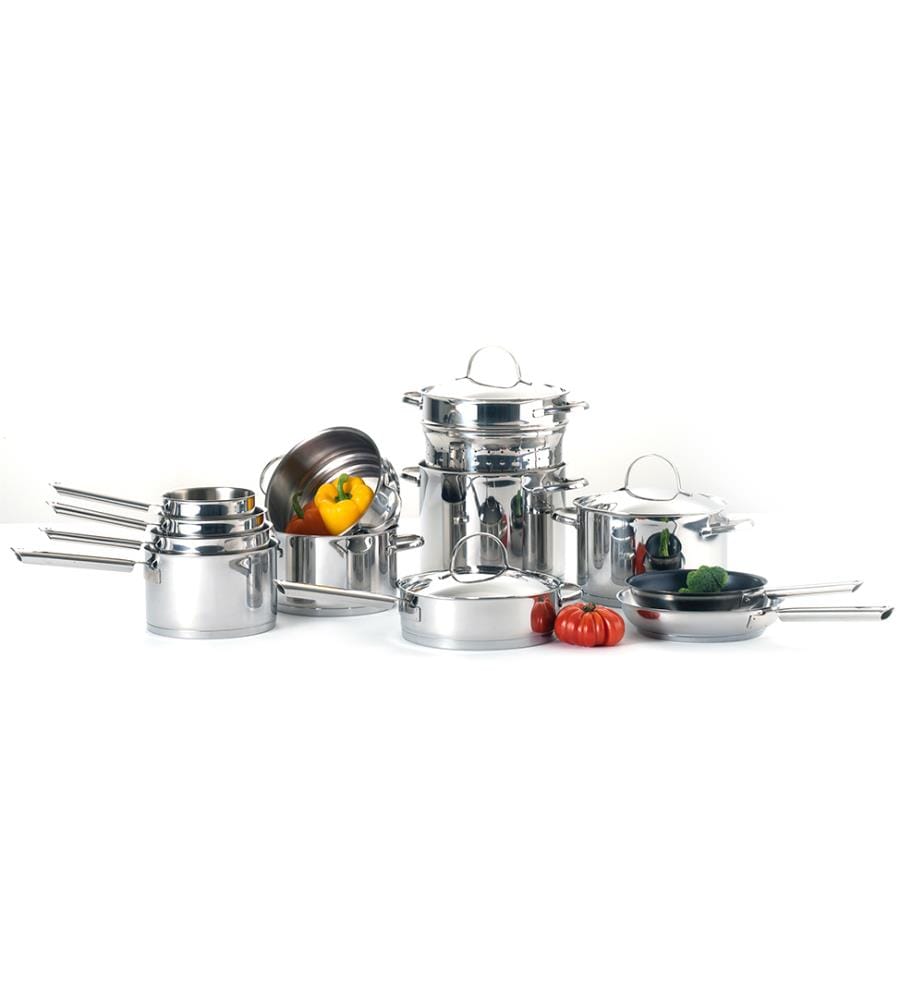 Padella antiaderente da 24 cm in acciaio inox Elysée
