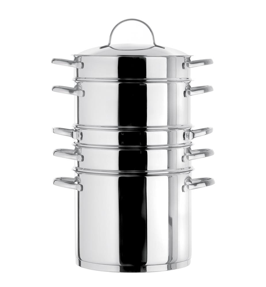 Elysée Le Cuisinox Set di cottura a vapore da 6 pezzi