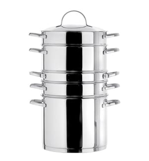 Elysée Le Cuisinox Set di cottura a vapore da 6 pezzi