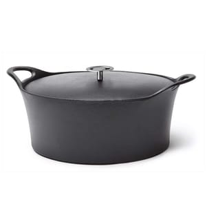 Piatto da arrosto ovale Volcan 35 cm - Nero