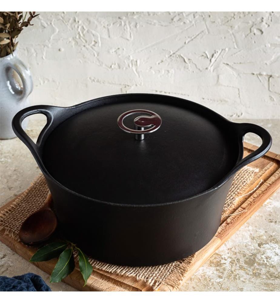 Casseruola Volcan tonda 24 cm - Nera