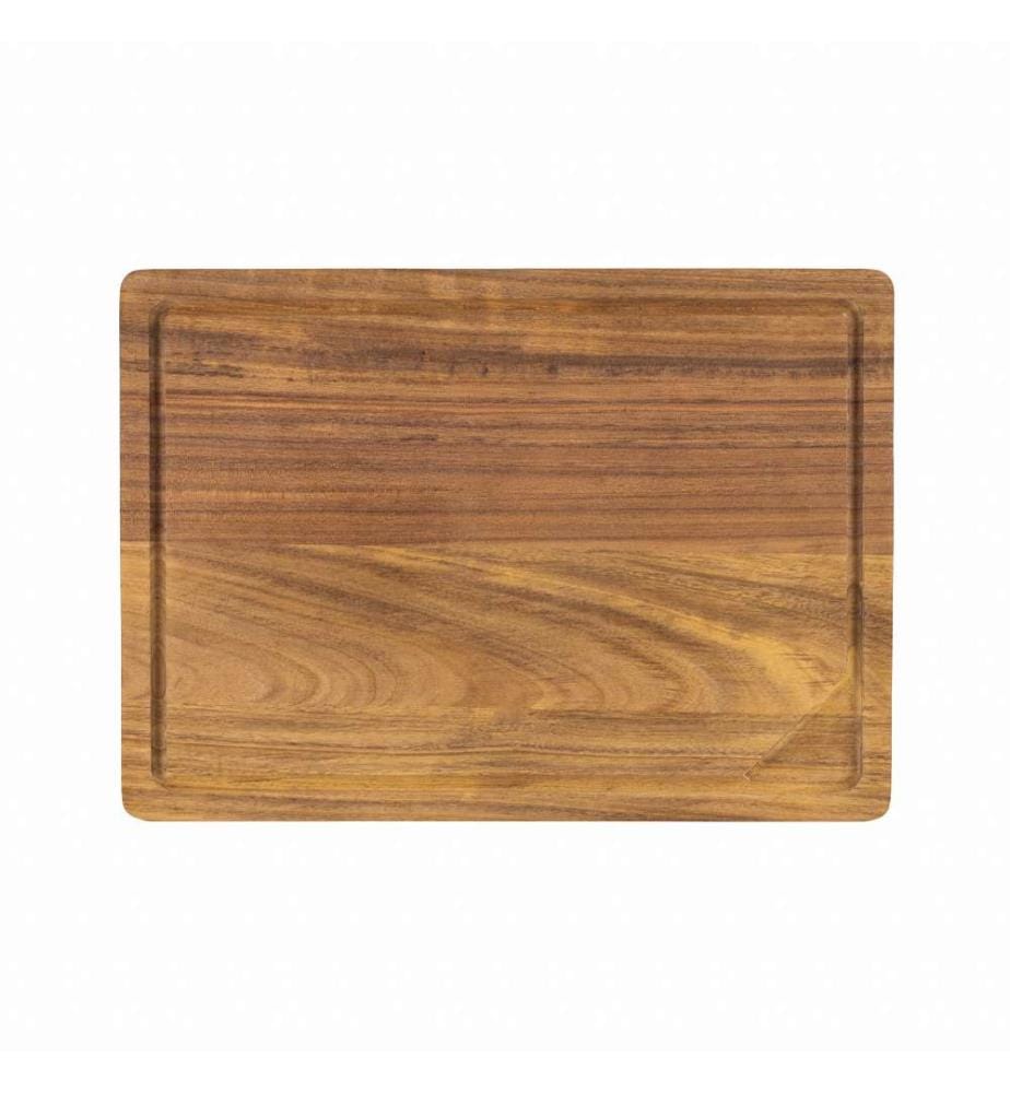 Rectangular cutting board 39 x 28 x 1.5 cm cm with Edgar gutter