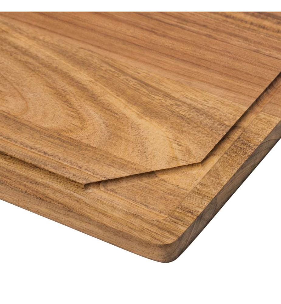 Rectangular cutting board 39 x 28 x 1.5 cm cm with Edgar gutter