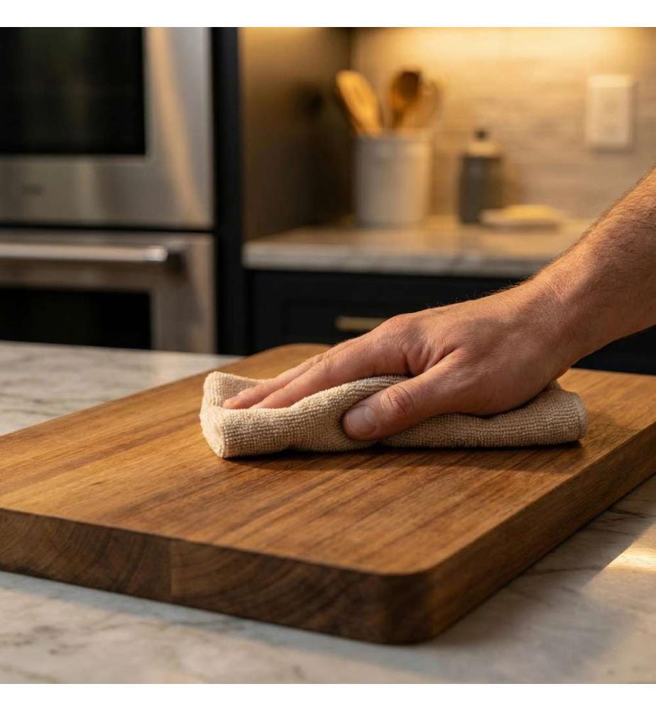 Rectangular cutting board 39 x 28 x 3 cm Gabin