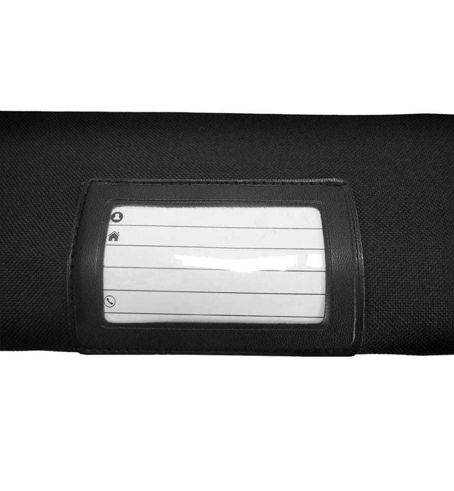 Custodia morbida per 8 coltelli da cucina - Nero