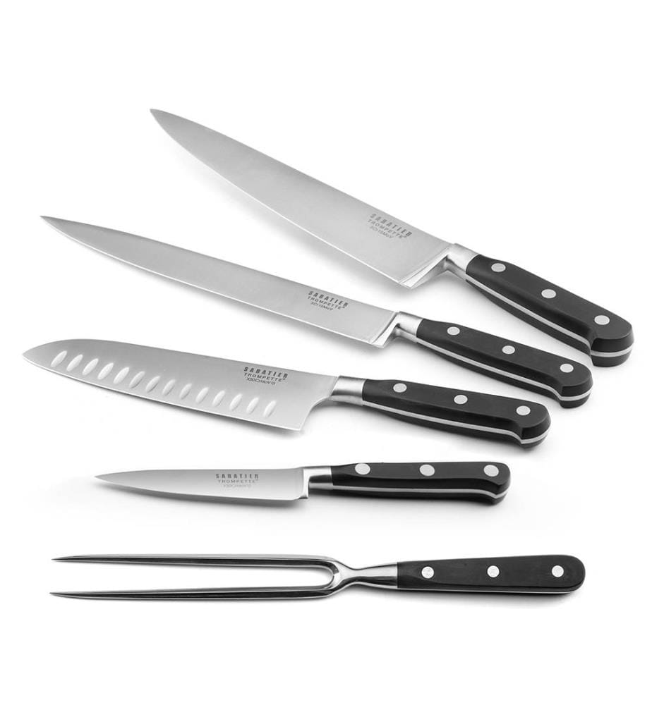 Set di 5 pezzi Blocco per spaghetti - Legno chiaro