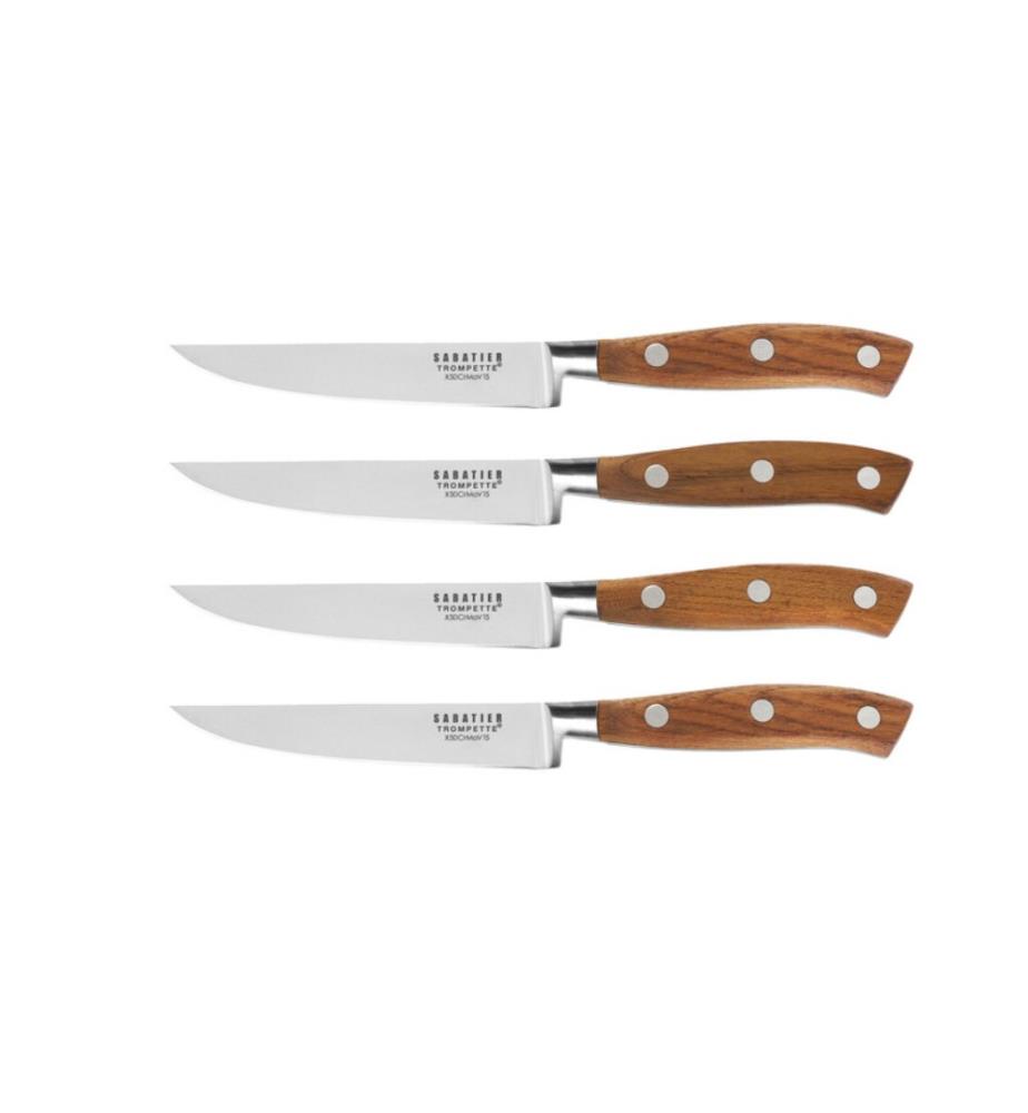 Set di 4 coltelli da bistecca Ryokan - Marrone chiaro