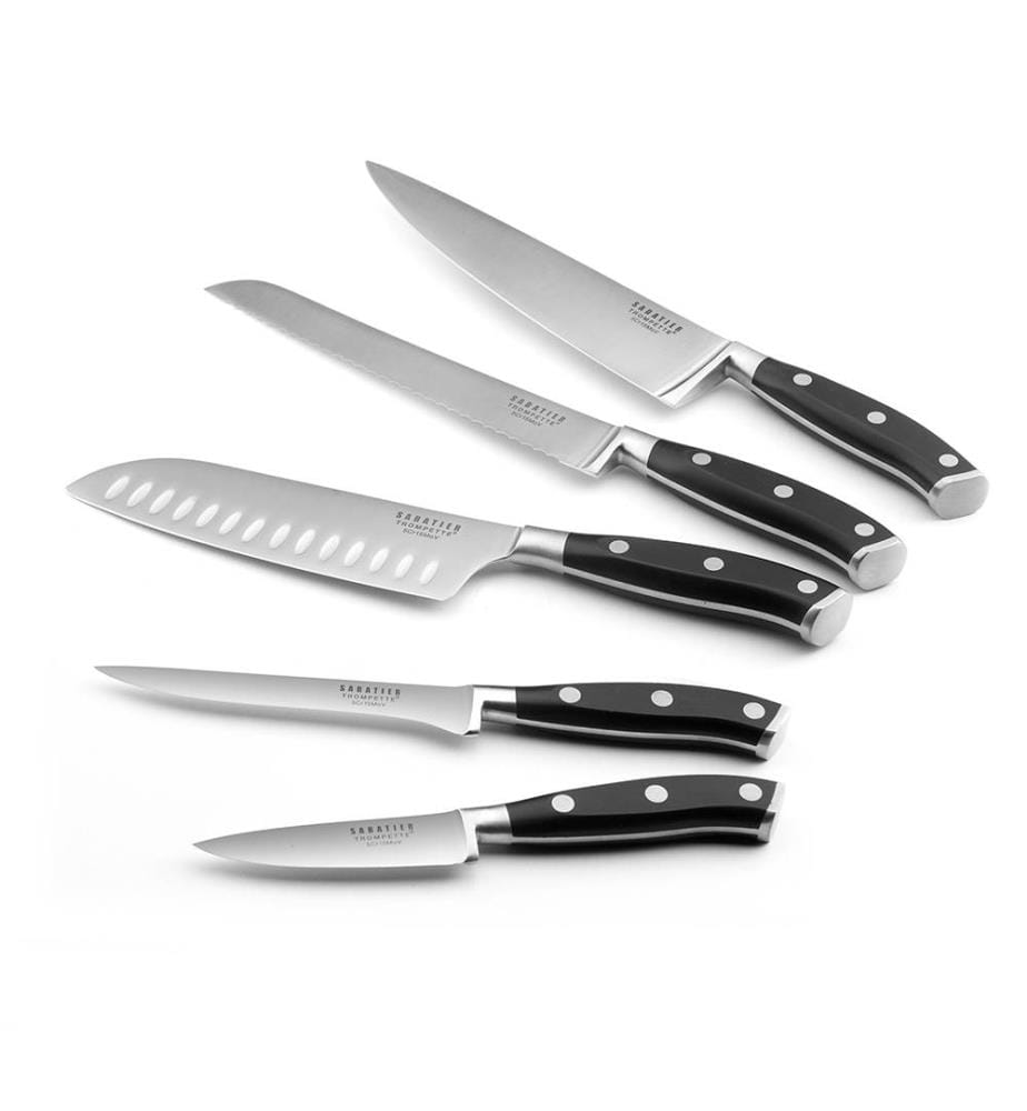 Set di 5 pezzi Blocco spaghetti Vulcano - Legno chiaro