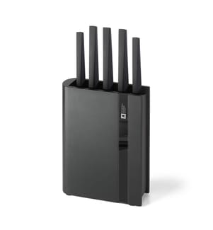 Ceppo di coltelli da cucina Edge 5 Nero