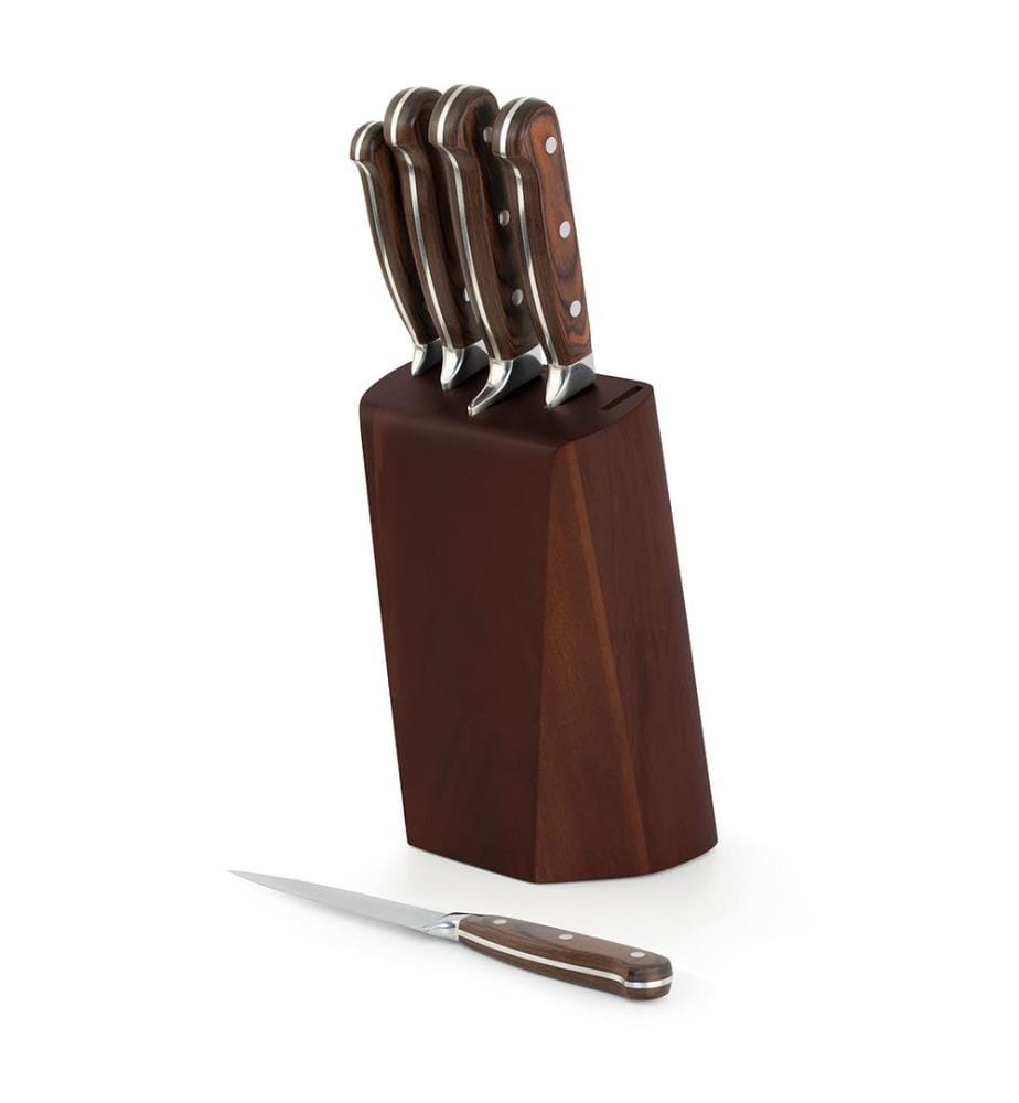 Portacoltelli con 5 coltelli da cucina Virtuoso