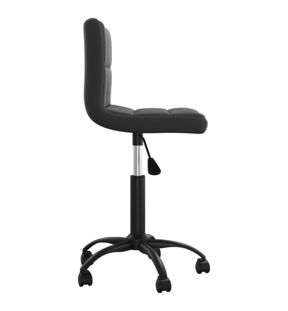 Bürostuhl Drehbar Schwarz Samt