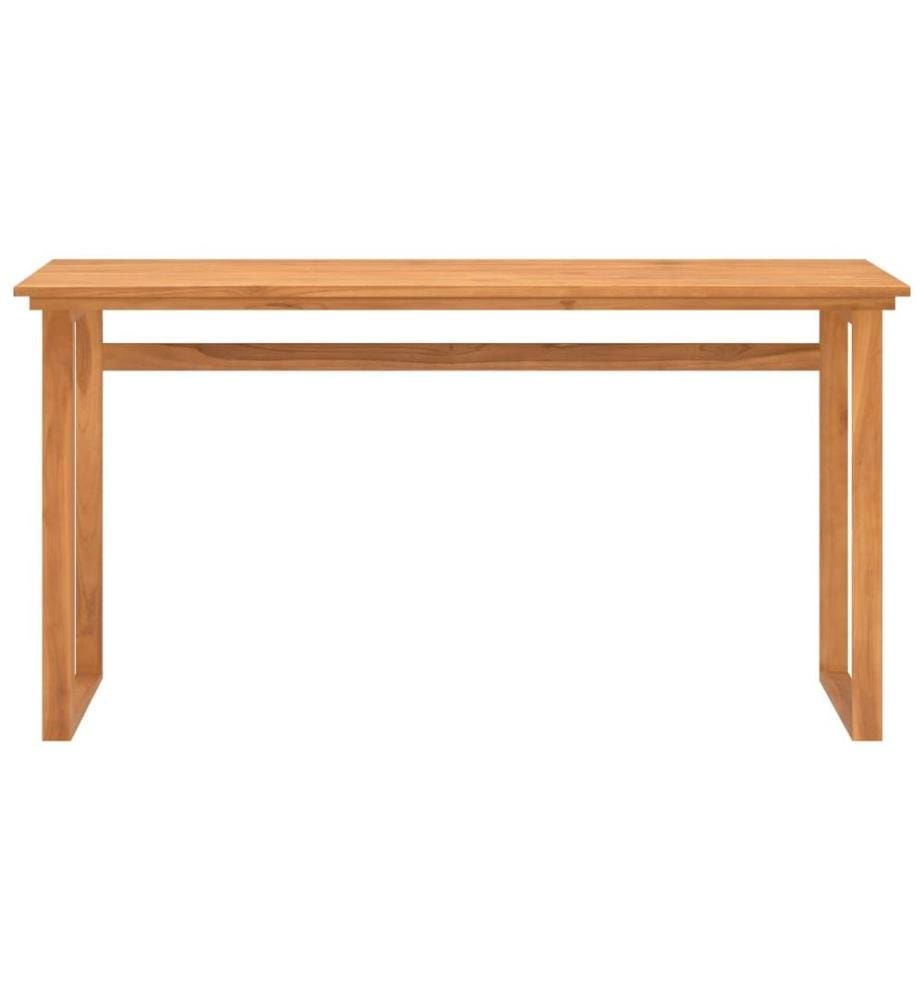 Schreibtisch 120x45x75 cm Massivholz Teak