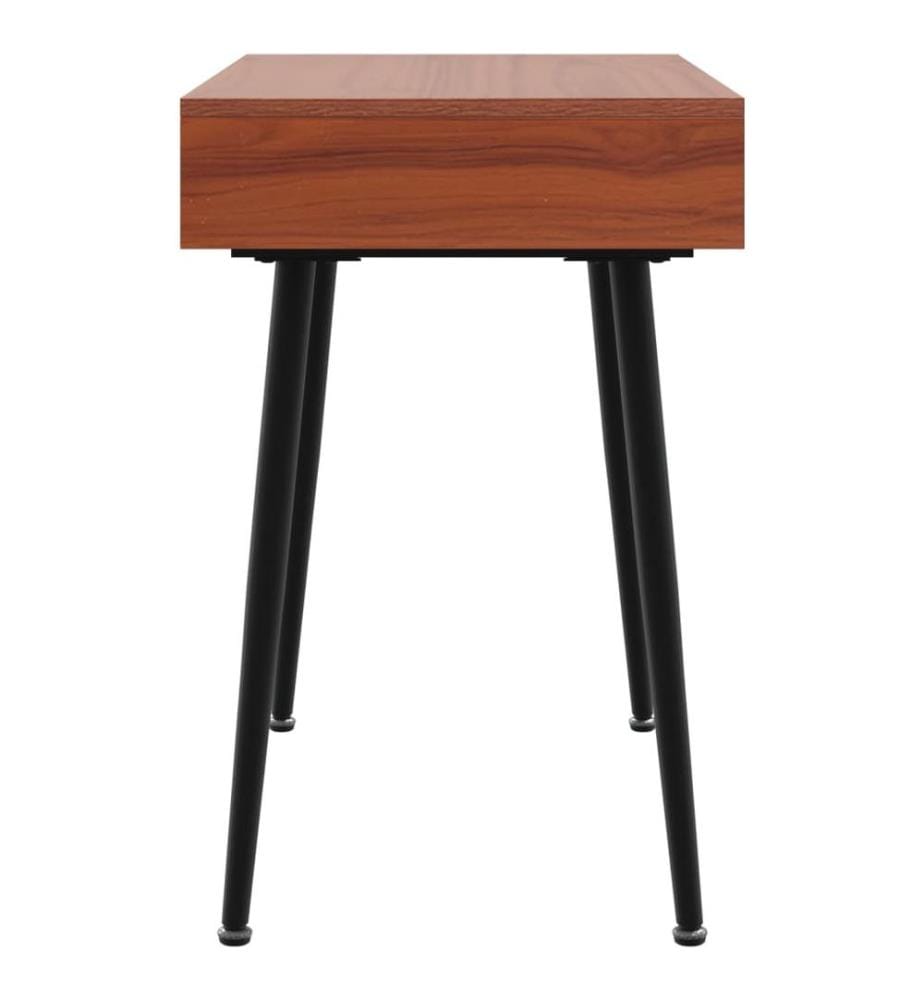 Computertisch mit Schublade Braun 110x50x75 cm Holzwerkstoff