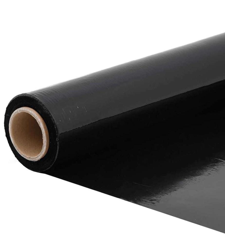 Stretchfolie 6 Stk. Schwarz 30 µm 50 cm x 150 m