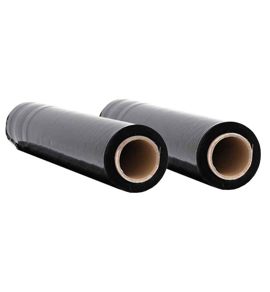Stretchfolie 6 Stk. Schwarz 17 µm 50 cm x 300 m