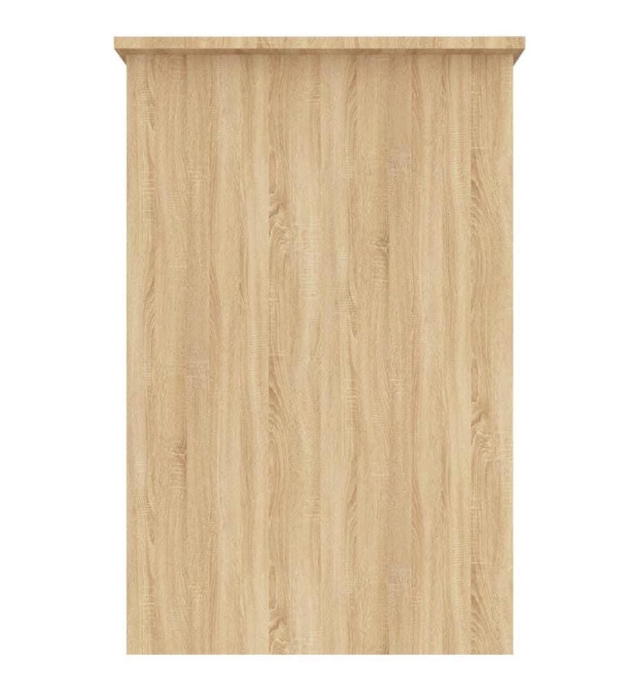 Bureau Chêne sonoma 100x50x76 cm Bois d'ingénierie