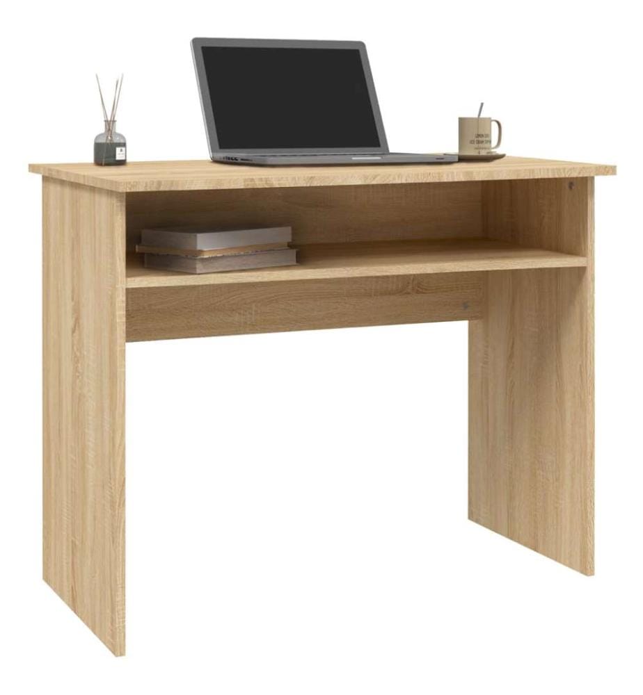 Bureau Chêne sonoma 90x50x74 cm Bois d'ingénierie
