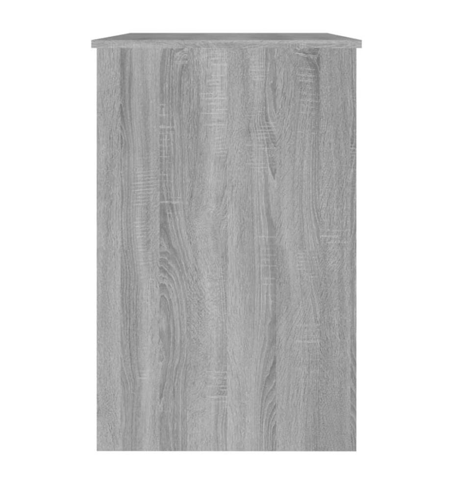 Schreibtisch Grau Sonoma 100x50x76 cm Holzwerkstoff