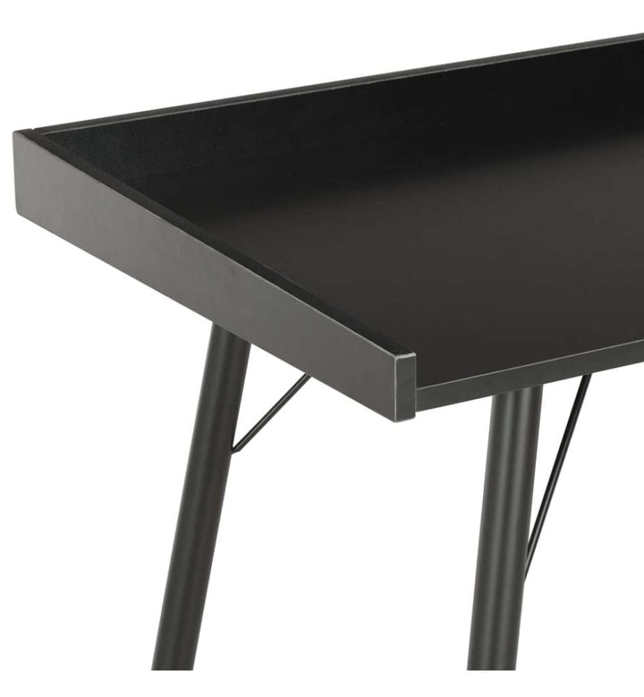 Bureau Noir 90x50x79 cm