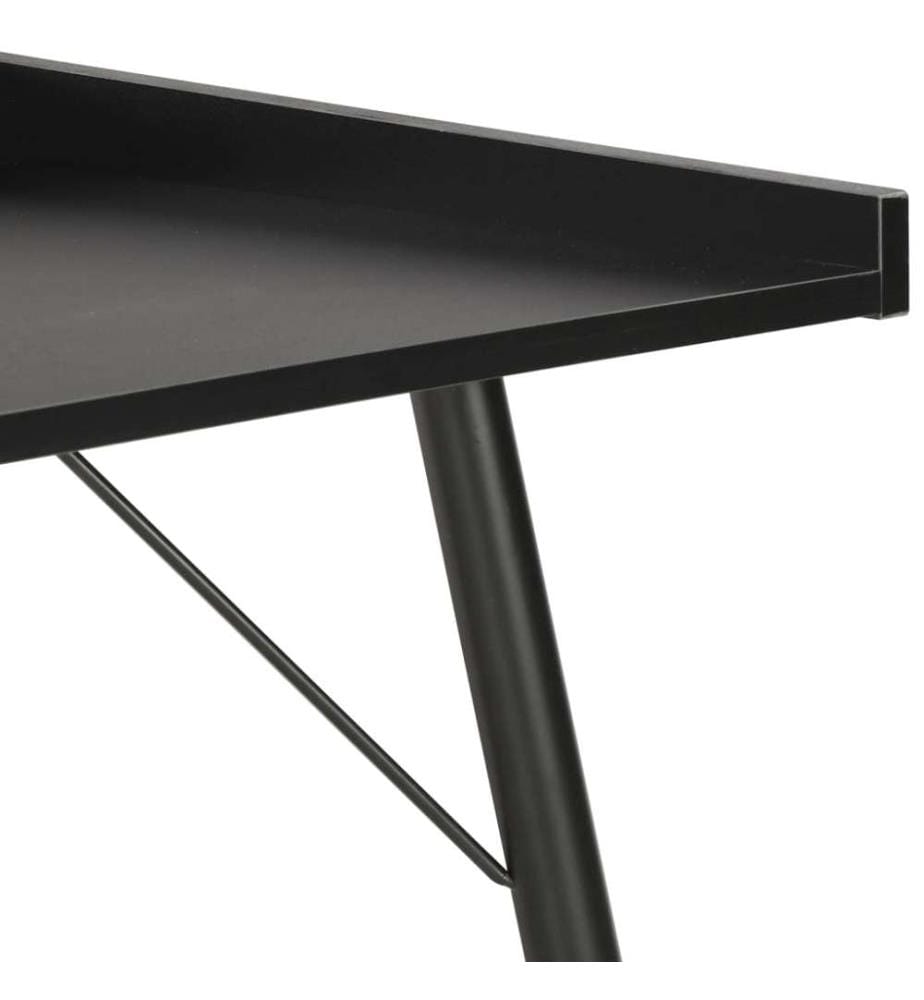 Bureau Noir 90x50x79 cm