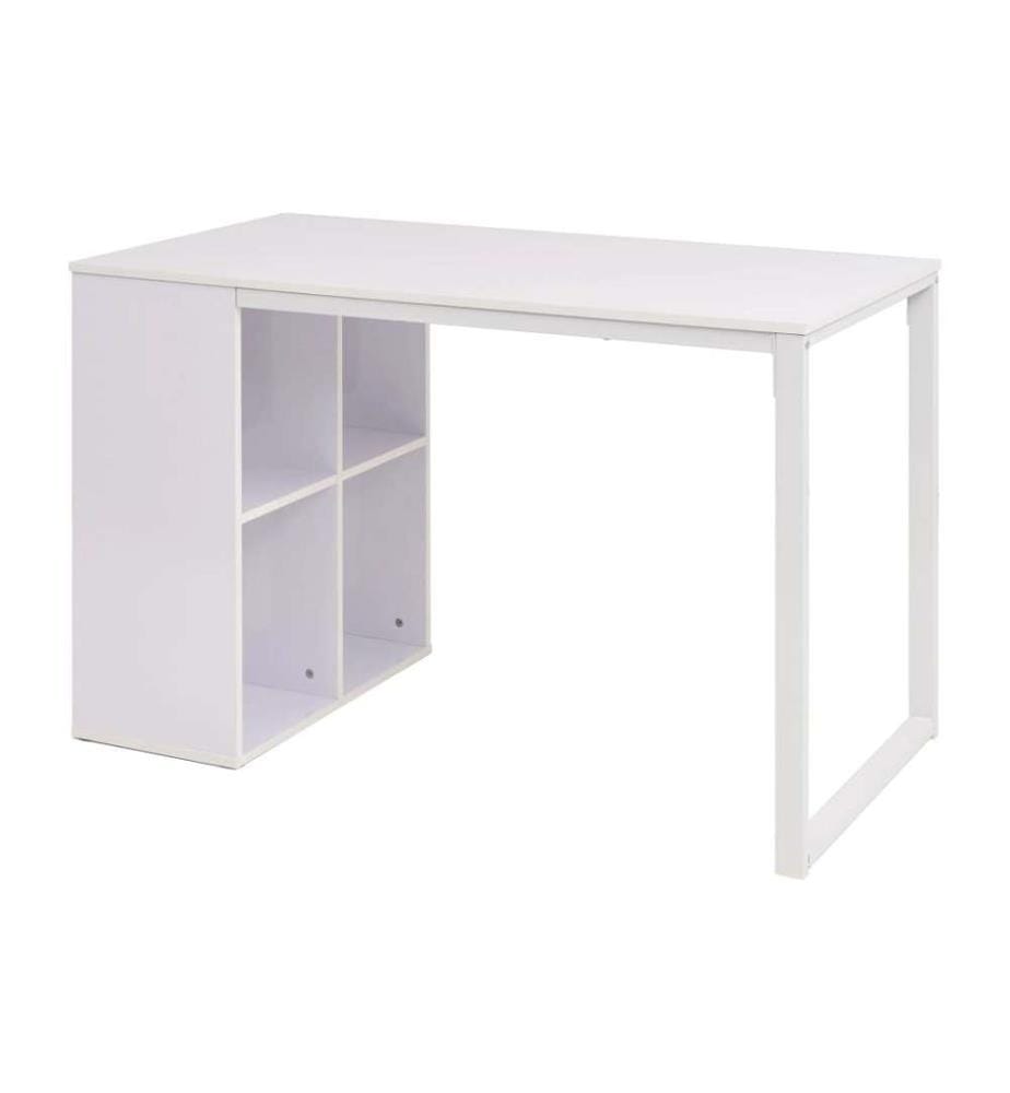 Table d'écriture 120x60x75 cm Blanc