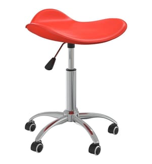 Bürostuhl Rot Kunstleder