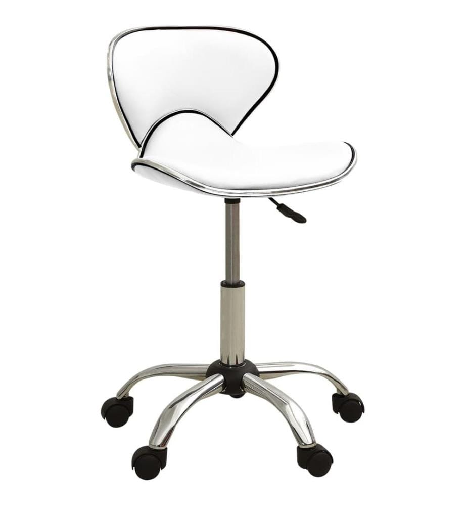 Bürostuhl Weiss Kunstleder