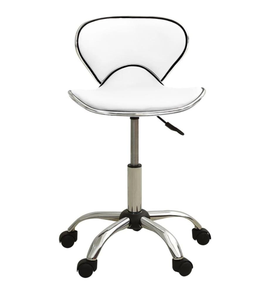 Bürostuhl Weiss Kunstleder