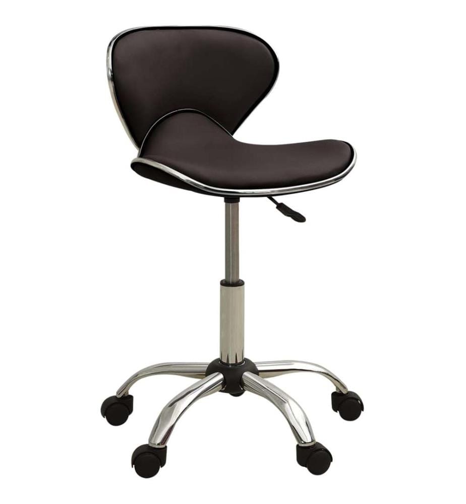 Bürostuhl Braun Kunstleder