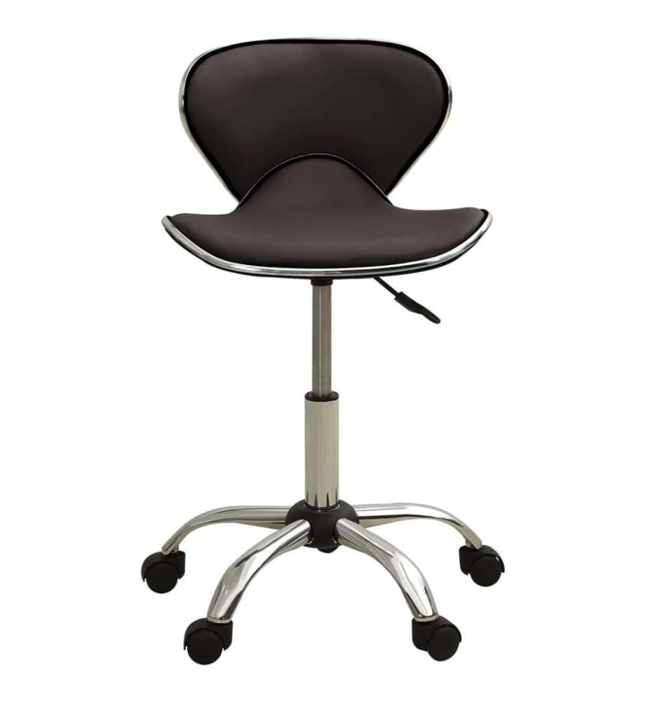 Bürostuhl Braun Kunstleder