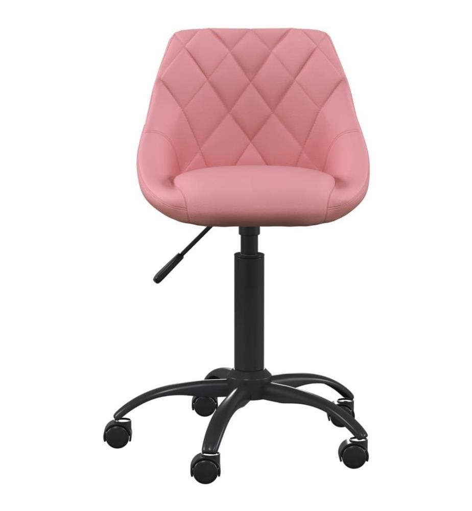 Chaise de bureau Rose Velours