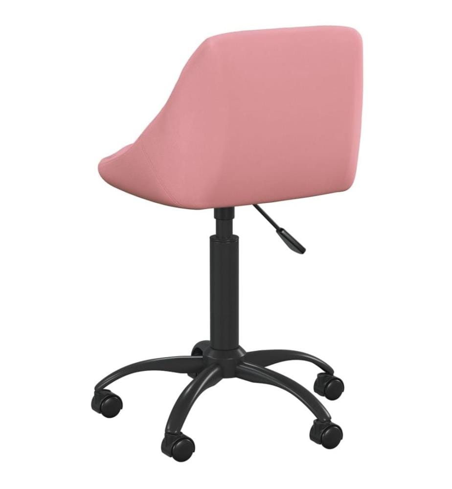 Chaise de bureau Rose Velours