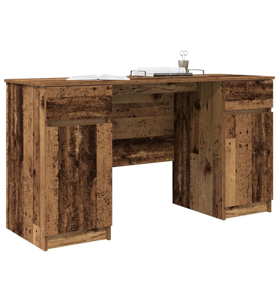 Schreibtisch Alte Holz 140x49x76 cm Holzwerkstoff