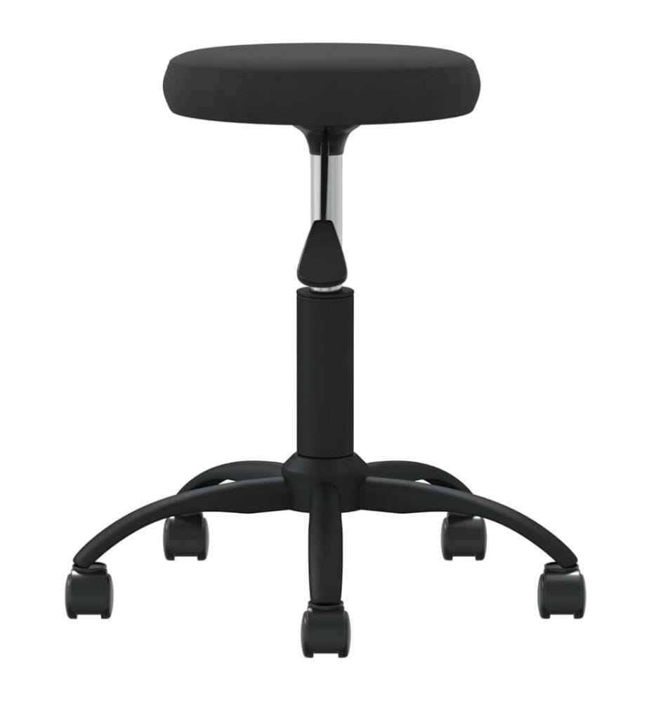 Bürostuhl Drehbar Schwarz Samt