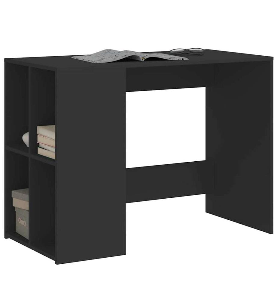 Schreibtisch Schwarz 102x50x75 cm Holzwerkstoff