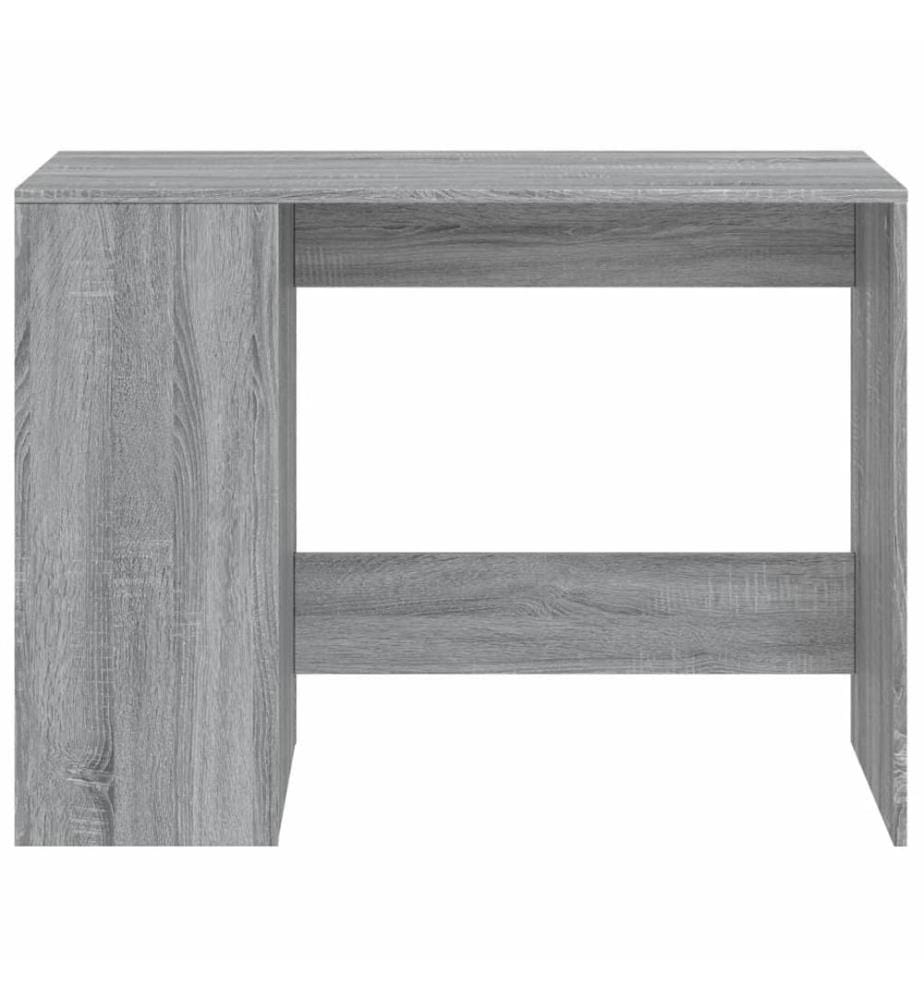 Schreibtisch Grau Sonoma 102x50x75 cm Holzwerkstoff