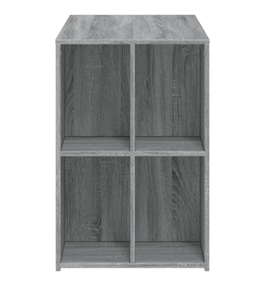 Schreibtisch Grau Sonoma 102x50x75 cm Holzwerkstoff