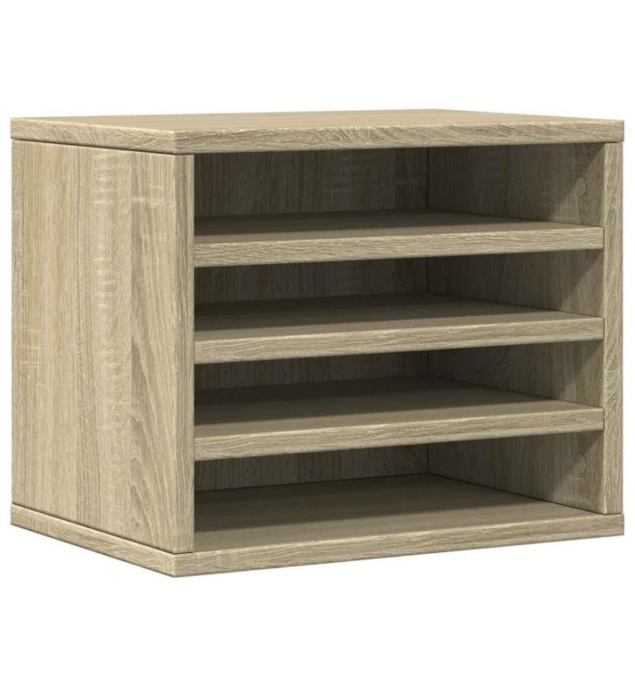 Schreibtisch-Organizer Sonoma-Eiche 36x26x29,5 cm Holzwerkstoff