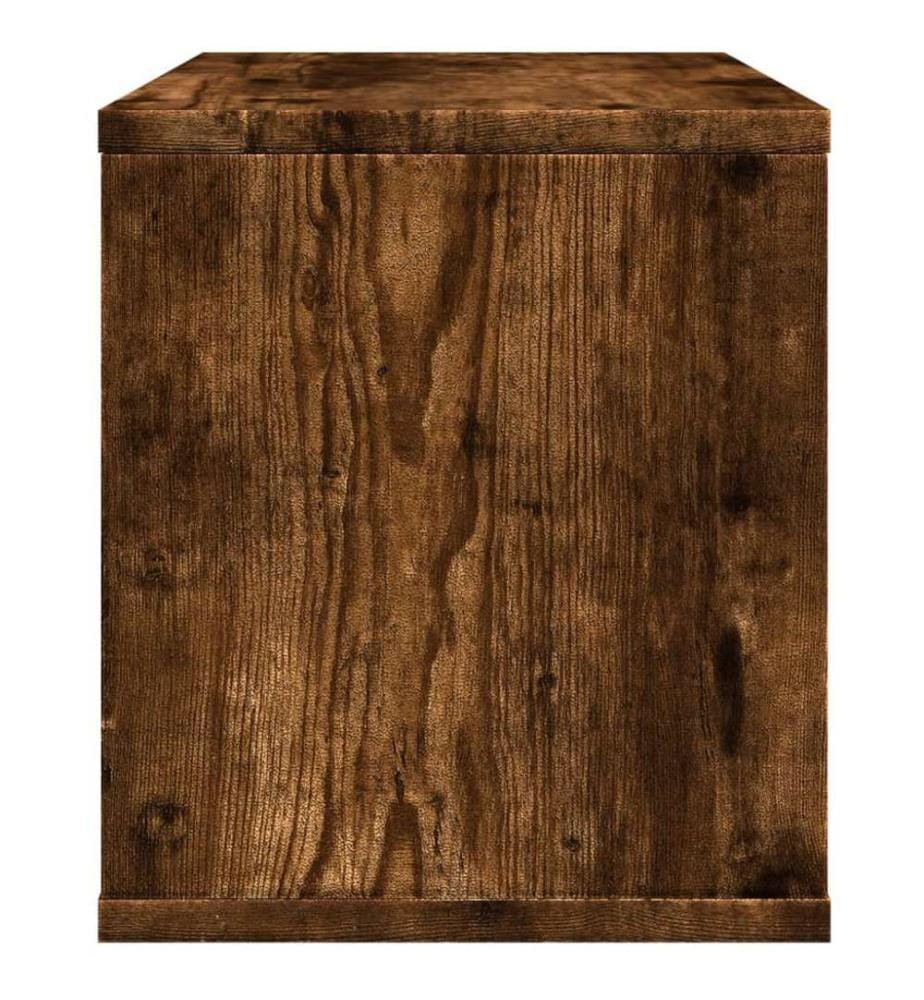 Schreibtisch-Organizer Räuchereiche 36x26x29,5 cm Holzwerkstoff