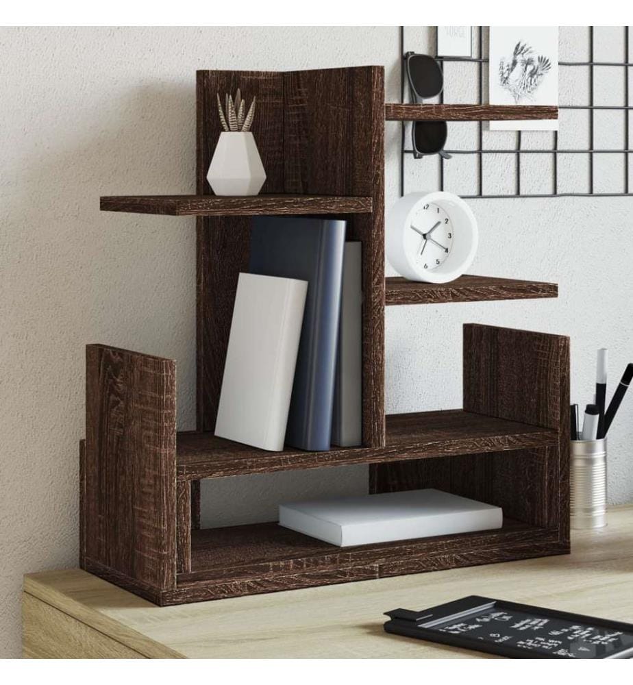 Schreibtisch-Organizer Eichen-Optik 49x20x52,5 cm Holzwerkstoff